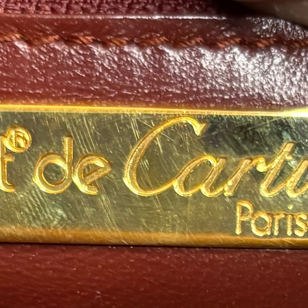 Must De Cartier Crossbody bag with COA and dustcover - Picture 3 of 9